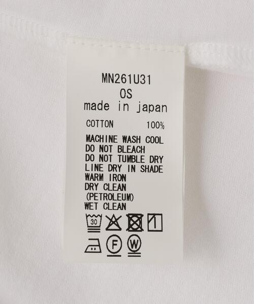 Munich(ミューニック)の「Munich(ミューニック)ロゴ刺繍Tシャツ(Tシャツ/カットソー・レディース・モスグリーン/ホワイト系2・F)」の12枚目の写真