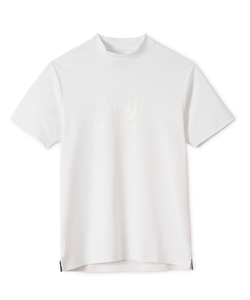 Pacific GOLF CLUB(パシフィックゴルフクラブ)の「BRIEFING × PGC MS LOGO HIGHNECK(Tシャツ/カットソー・メンズ・ホワイト・M/L/XL)」の1枚目の写真