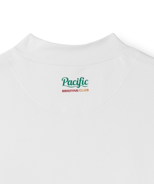 Pacific GOLF CLUB(パシフィックゴルフクラブ)の「BRIEFING × PGC MS LOGO HIGHNECK(Tシャツ/カットソー・メンズ・ホワイト・M/L/XL)」の6枚目の写真