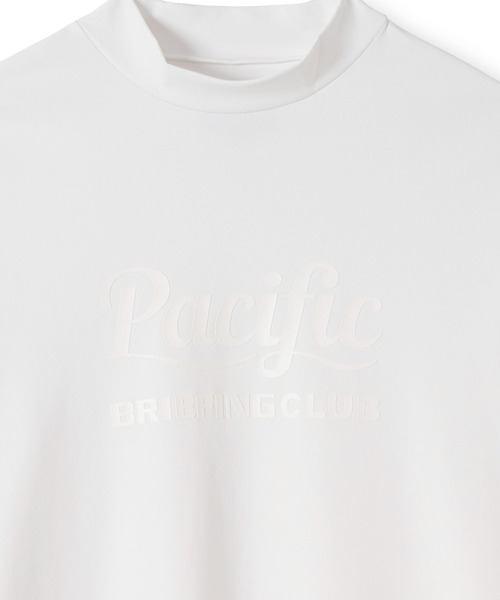 Pacific GOLF CLUB(パシフィックゴルフクラブ)の「BRIEFING × PGC MS LOGO HIGHNECK(Tシャツ/カットソー・メンズ・ホワイト・M/L/XL)」の7枚目の写真
