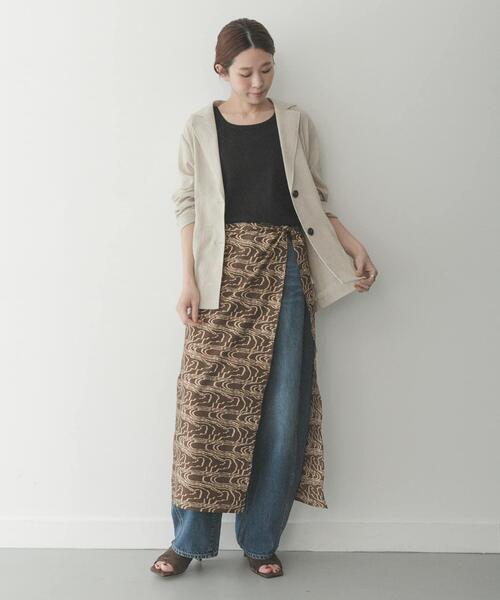 URBAN RESEARCH Sonny Label（アーバンリサーチサニーレーベル）の「『UR TECH ひやサラクール』ベーシックフライスタンクトップ（タンクトップ・レディース・ブラック/オフホワイト/チャコールグレー/ブラウン・FREE）」の18枚目の写真
