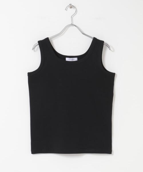 URBAN RESEARCH Sonny Label（アーバンリサーチサニーレーベル）の「『UR TECH ひやサラクール』ベーシックフライスタンクトップ（タンクトップ・レディース・ブラック/オフホワイト/チャコールグレー/ブラウン・FREE）」の19枚目の写真