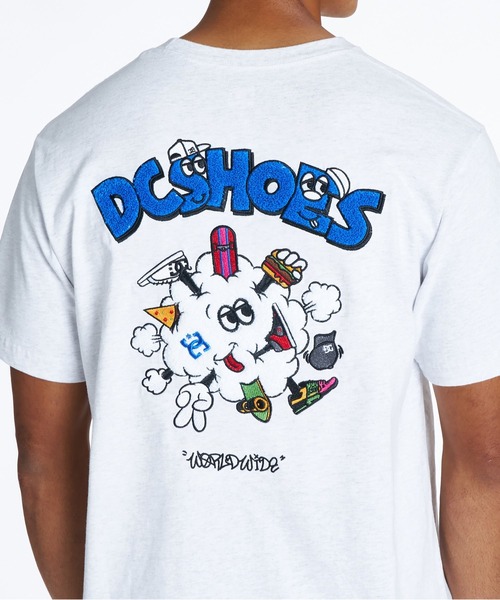 DC SHOES(ディーシーシューズ)の「DC Shoes メンズ 26 RUSH ABOUT SS Tシャツ 【2026年夏モデル】(Tシャツ/カットソー・メンズ・ベージュ/ホワイト/ブラック/グレー・LARGE/MEDIUM/X-LARGE)」の4枚目の写真