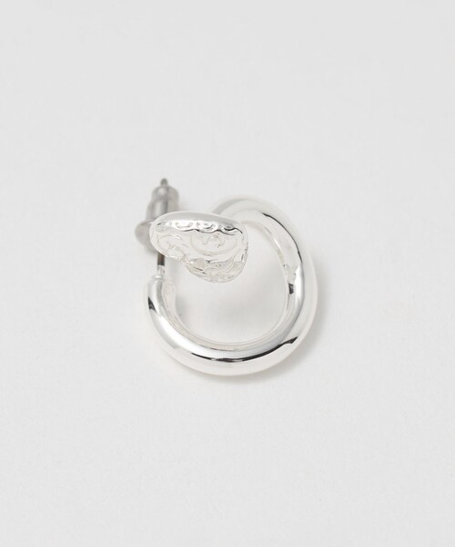 Soierie(ソワリー)の「<Soierie>Heart barbell small ピアス(ピアス(両耳用)・レディース・シルバー・FREE)」の10枚目の写真