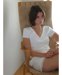 Sia v lace half t-shirt (white)