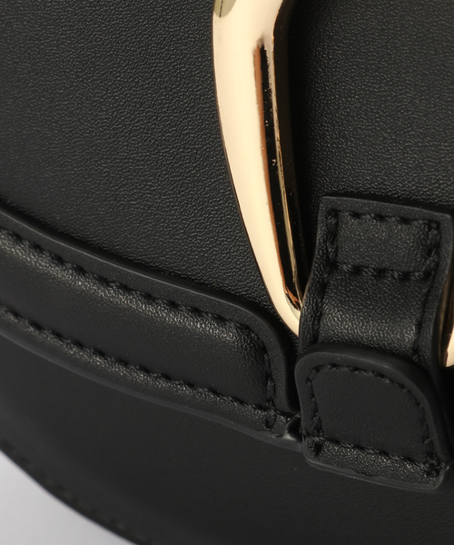 B.C STOCK(ベーセーストック)の「モチーフバックルショルダーバッグ(ショルダーバッグ・レディース・ブラウン/ブラック・FREE)」の14枚目の写真