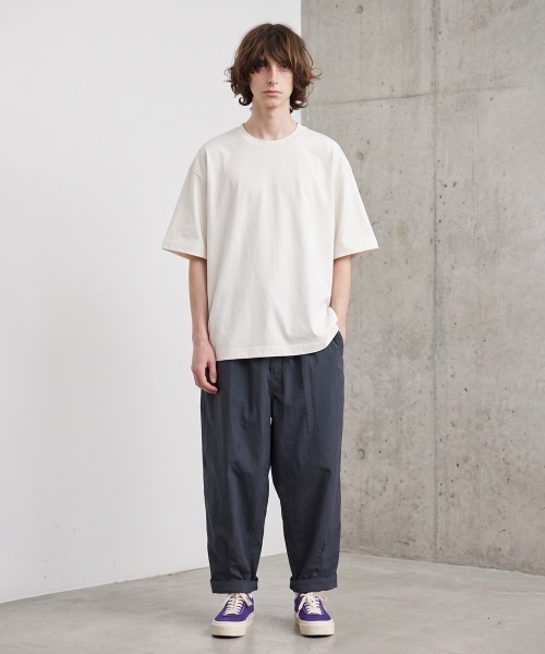 rehacer(レアセル)の「rehacer : Utility Easy Pants / ユーティリティ イージー パンツ(デニムパンツ・メンズ・チャコールグレー/ネイビー・MEDIUM/LARGE/SMALL)」の8枚目の写真