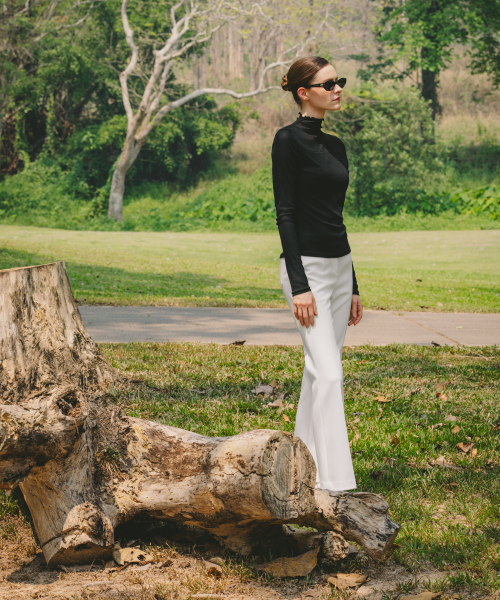 OBER GOLF(オーベルゴルフ)の「ソフトメッシュロングスリーブベーストップ(ブラック)(Tシャツ/カットソー・レディース・ブラック・FREE)」の4枚目の写真