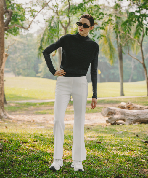 OBER GOLF(オーベルゴルフ)の「ソフトメッシュロングスリーブベーストップ(ブラック)(Tシャツ/カットソー・レディース・ブラック・FREE)」の8枚目の写真