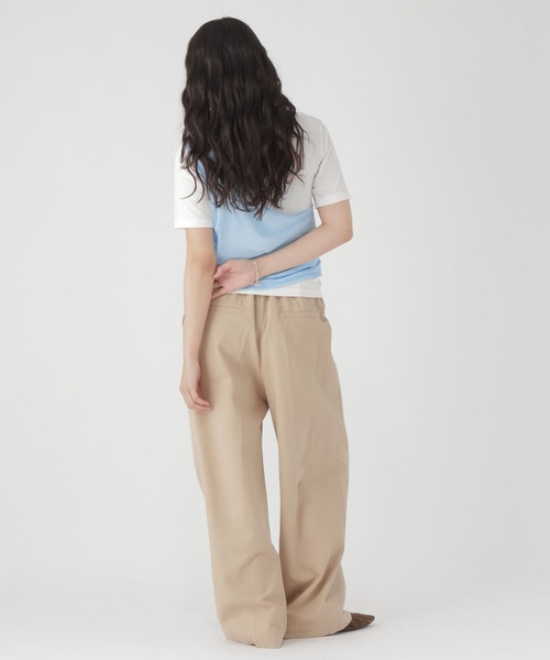 GLOBAL WORK(グローバルワーク)の「フェイクレイヤード半袖T/684071(Tシャツ/カットソー・レディース・ホワイト/ブラック・LARGE/MEDIUM)」の20枚目の写真
