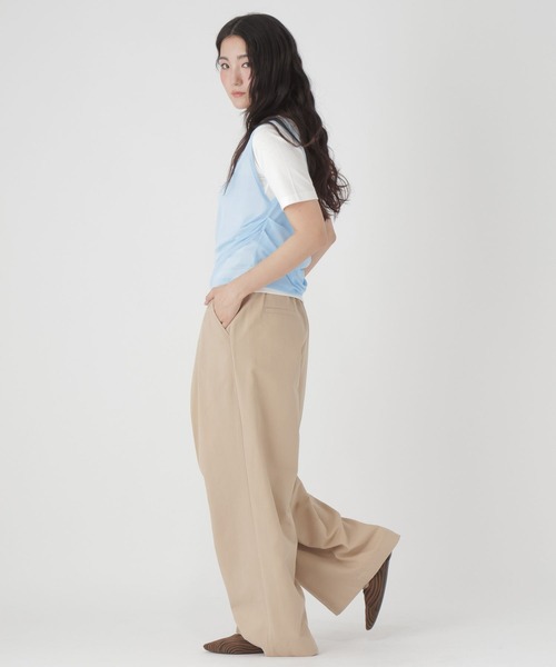 GLOBAL WORK(グローバルワーク)の「フェイクレイヤード半袖T/684071(Tシャツ/カットソー・レディース・ホワイト/ブラック・LARGE/MEDIUM)」の21枚目の写真