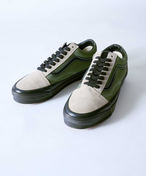 USA購入 キャンバス素材 バンス【OLD SKOOL】オリーブ 26.0㌢ セール】【VANS】Old Skool 36（スニーカー）｜VANS（バンズ）の