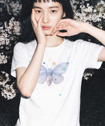 RUBATI（ルバティ）の「ドリーミングモススタンダードTシャツ_ホワイト（Tシャツ/カットソー）」