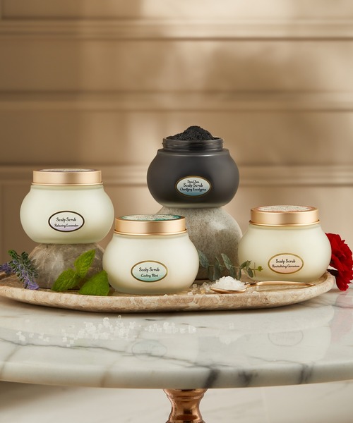 SABON(サボン)の「ヘッドスクラブ 90g(シャンプー・レディース・リラクシング(ラベンダー)/リプレニッシング(ゼラニウム)/リフレッシング(ミント)・FREE)」の10枚目の写真