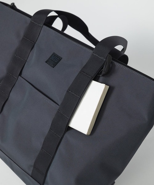 MIS（エムアイエス）の「【MIS】TOTE BAG / トートバッグ（トートバッグ・レディース・ダークグレー/ブラック・FREE）」の9枚目の写真