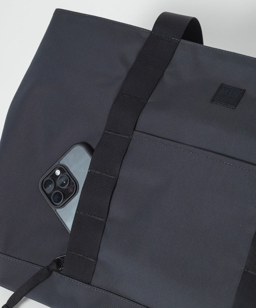 MIS（エムアイエス）の「【MIS】TOTE BAG / トートバッグ（トートバッグ・レディース・ダークグレー/ブラック・FREE）」の10枚目の写真