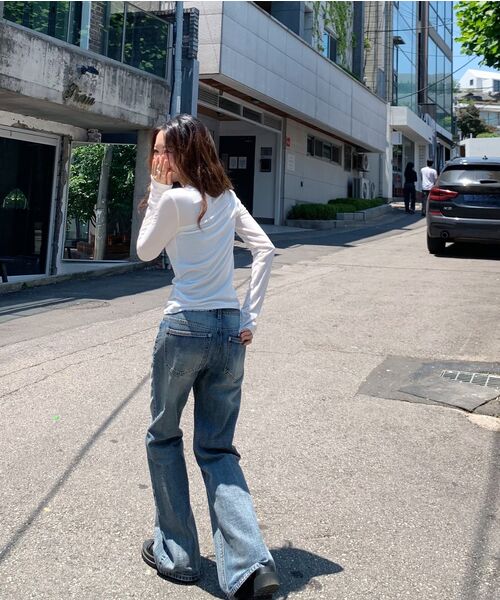 PEPLEE(ペプリー)の「Tencel Button Round Neck Cardigan (White)(カーディガン/ボレロ・レディース・その他・OS)」の6枚目の写真