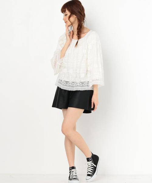 Another Edition（アナザーエディション）の「theFIFTHフェイクレザーショートパンツ/theFIFTH FLLT SPT◆（その他パンツ・レディース・ブラック・フリー）」の13枚目の写真