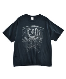 【USED】Y2K GILDAN “AC/DC BACK IN BLACK” バンドTシャツ