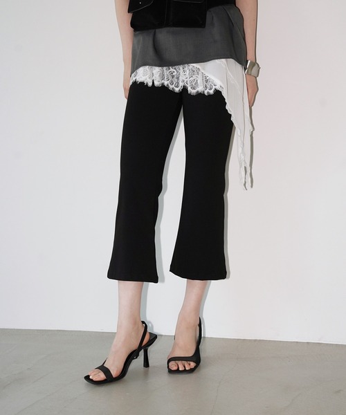 chuclla(チュクラ)の「ストレッチフレア サブリナパンツ chw26s363(その他パンツ・レディース・ブラック・S/M/L)」の10枚目の写真