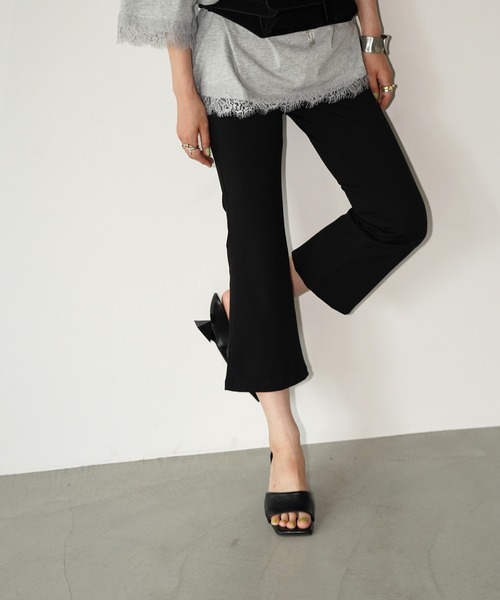 chuclla(チュクラ)の「ストレッチフレア サブリナパンツ chw26s363(その他パンツ・レディース・ブラック・S/M/L)」の17枚目の写真
