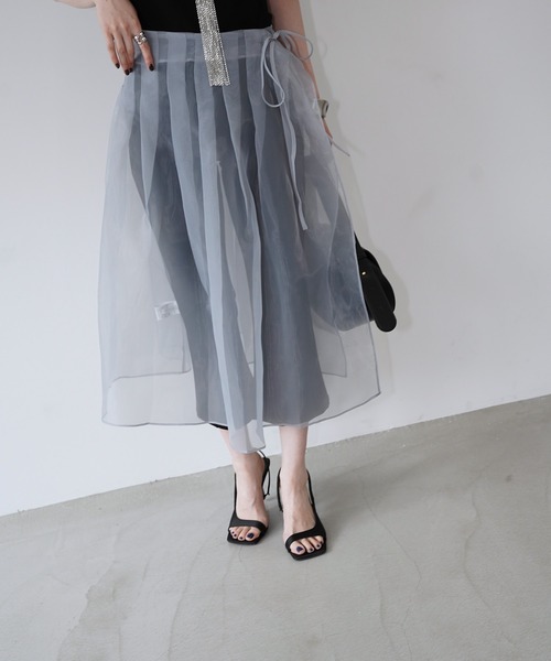 chuclla(チュクラ)の「ストレッチフレア サブリナパンツ chw26s363(その他パンツ・レディース・ブラック・S/M/L)」の20枚目の写真