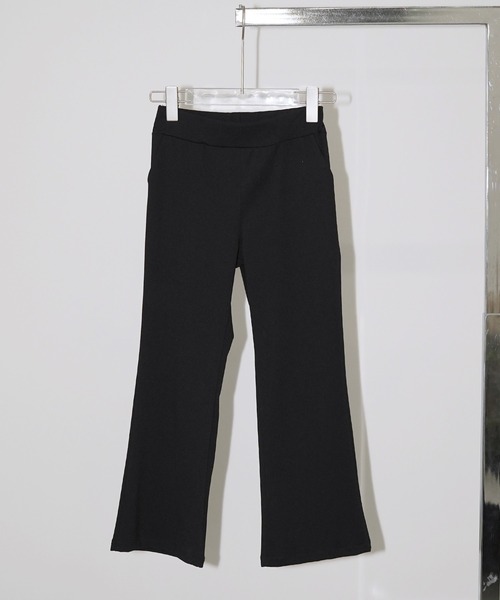chuclla(チュクラ)の「ストレッチフレア サブリナパンツ chw26s363(その他パンツ・レディース・ブラック・S/M/L)」の3枚目の写真