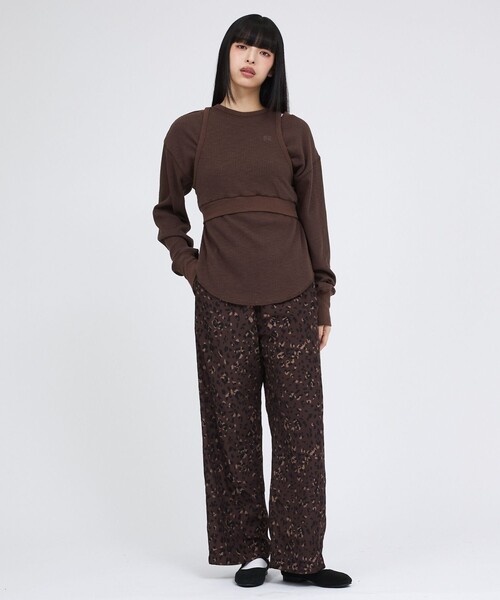 CROWN（クラウン）の「【CROWN/クラウン】STRAP COURT JAZZ SUEDE/シューズ/スエード（バレエシューズ・レディース・ブラック・7/6/5/4）」の5枚目の写真