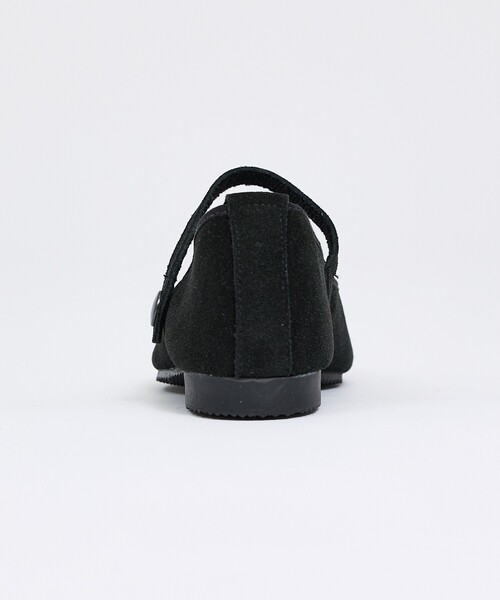 CROWN（クラウン）の「【CROWN/クラウン】STRAP COURT JAZZ SUEDE/シューズ/スエード（バレエシューズ・レディース・ブラック・7/6/5/4）」の10枚目の写真