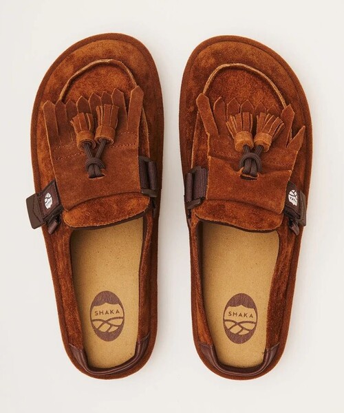 SHAKA(シャカ)の「【SHAKA/シャカ】MOC MULE ISITHUPHA(サンダル・メンズ・ブラック/ブラウン・8/9)」の13枚目の写真