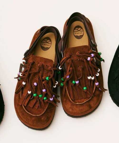 SHAKA(シャカ)の「【SHAKA/シャカ】MOC MULE ISITHUPHA(サンダル・メンズ・ブラック/ブラウン・8/9)」の17枚目の写真