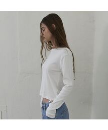 エイ ロングスリーブTシャツ（アイボリー）