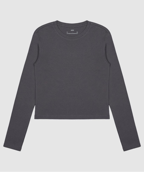 AENE(エイネ)の「エイ ロングスリーブTシャツ(アイボリー)(Tシャツ/カットソー・レディース・アイボリー・SMALL/MEDIUM)」の3枚目の写真