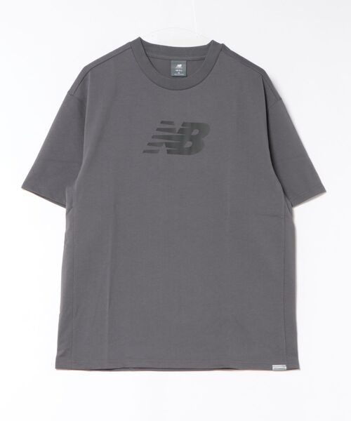 NEW BALANCE(ニューバランス)の「New Balance ニューバランス M NBロゴショートスリーブ T ショートスリーブ MT62K9KFMGT MGT(Tシャツ/カットソー・メンズ・ブラック・LARGE/X-LARGE/XX-LARGE/MEDIUM/SMALL)」の1枚目の写真