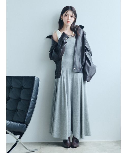 SNIDEL(スナイデル)の「ステンカラーバリエブルゾン(ブルゾン・レディース・ブラック/ブラウン・1/0)」の18枚目の写真