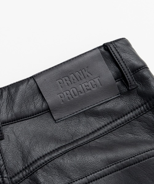 PRANK PROJECT(プランクプロジェクト)の「【2026Autumn Pre-Order】シンセテイックレザーストレートパンツ / Synthetic Leather Straight Pants(その他パンツ・レディース・ブラウン/ブラック・38/36/34)」の18枚目の写真