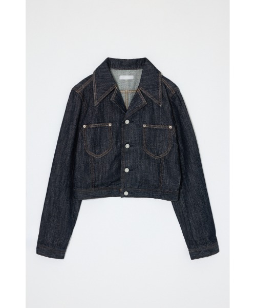 MOUSSY(マウジー)の「【26年AW新作】【セットアップ対応】WESTERN DENIM ジャケット(デニムジャケット・レディース・ワンウォッシュ・2/1)」の2枚目の写真