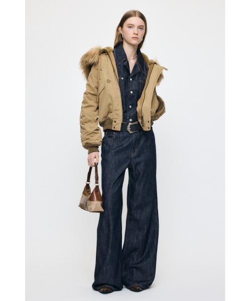 MOUSSY(マウジー)の「【26年AW新作】【セットアップ対応】WESTERN DENIM ジャケット(デニムジャケット・レディース・ワンウォッシュ・2/1)」の14枚目の写真