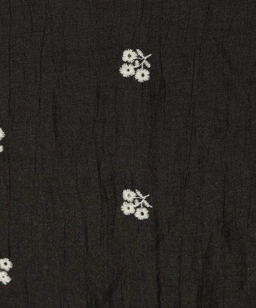 LAKOLE（ラコレ）の「楊柳刺繍キャミワンピース / 1051874（ワンピース・レディース・ライトグリーン/オフホワイト/ブラック・FREE）」の9枚目の写真
