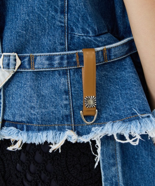 TOGA PULLA（トーガ　プルラ）の「【TOGA PULLA/トーガプルラ】Denim dress/デニムドレス（ワンピース・レディース・ブラック/ブルー・S/M）」の20枚目の写真