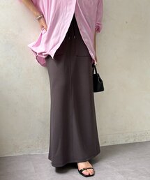 カットジョーゼットスカート