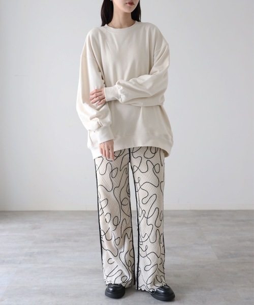 model：164cm. 着用サイズ：FREE