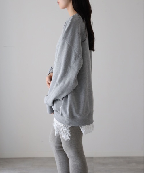 model：164cm. 着用サイズ：FREE