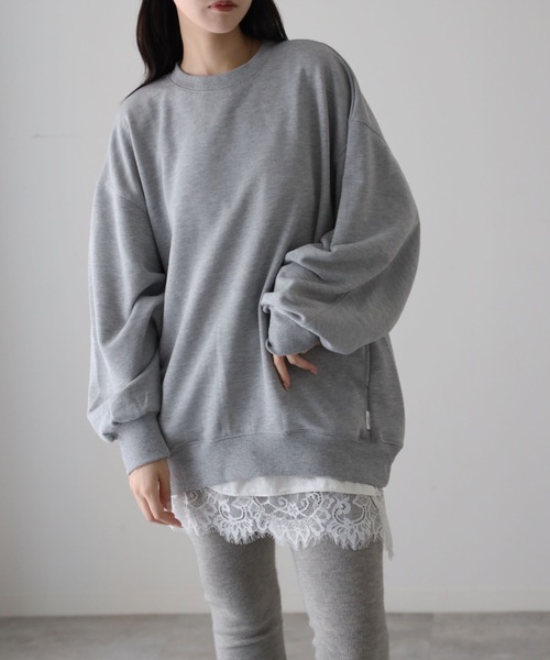 model：164cm. 着用サイズ：FREE