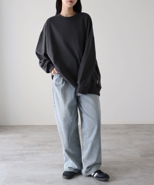 model：164cm. 着用サイズ：FREE