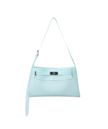 DEINET（ダイニット）の「JELLY TWO-WAY MIDDLE BAG IN ICE BLUE（ショルダーバッグ）」
