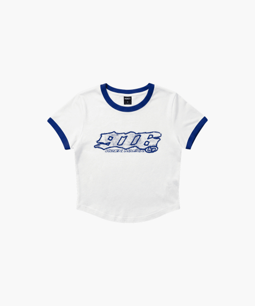 HDEX（エイチデックス）の「クリア916リングクロップショートスリーブ(ホワイト)（Tシャツ/カットソー・レディース・ホワイト・LARGE/MEDIUM/SMALL）」の2枚目の写真