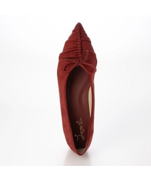 Launa lea(ラウナレア)の「【26秋冬】ソフトシャーリングフラットパンプス(0636)(パンプス・レディース・ブラック系その他/レッド/レオパード/ブラウン・22.0cm/22.5cm/23.0cm/24.0cm/23.5cm/24.5cm/25.0cm)」の18枚目の写真