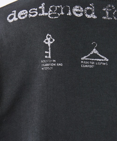CHIC STYLE(シックスタイル)の「ロゴプリントロングスリーブTシャツ<大きいサイズ有>シックスタイル(Tシャツ/カットソー・レディース・オフホワイト/スミクロ・5L/4L/3L/LL/L/M)」の20枚目の写真