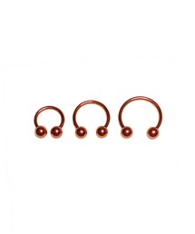 MORPH モルフ サーキュラー CCB ボディーピアス 16ゲージ 6mm~12mm